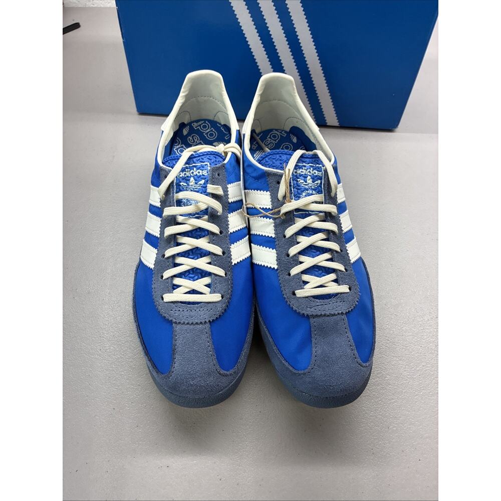 Adidas Women's SL 72 OG Size 9.5 Blue Bird Beige |JS0255| New With Box - Picture 2 of 6